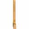 Ekena Millwork Portland Rough Sawn Timber Gable Bracket, Western Red Cedar, 96"W x 44"H x 4"D x 6"F, 11/12 Pitch GBW096X44X0406POR00RWR - alternate 3